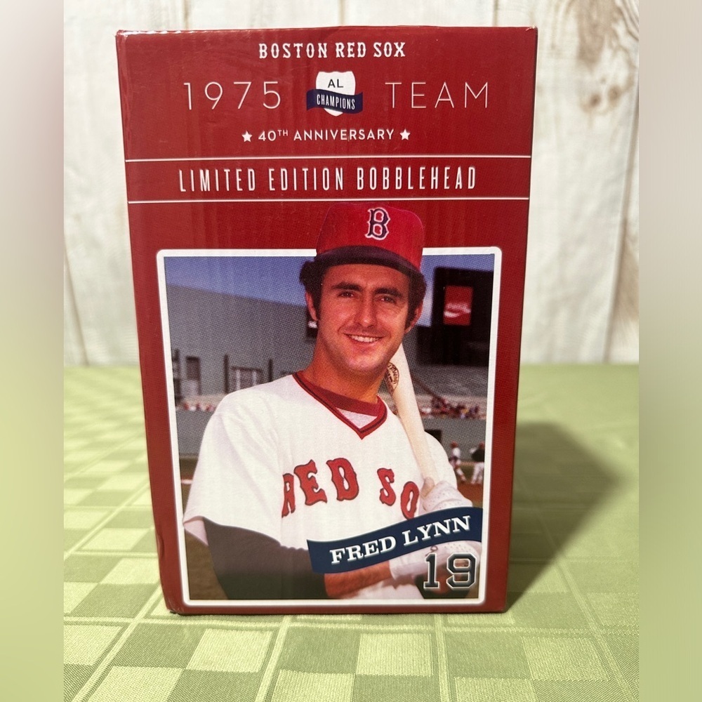 Limited edition 40 th anniversary Fred Lynn bobble head